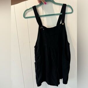 BLACK OVERALLS